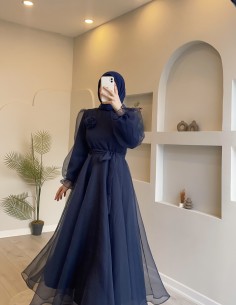 61076 Dalya Abiye Lacivert