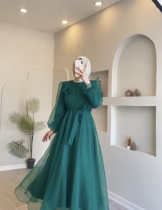 61076 Dalya Abiye Yeşil