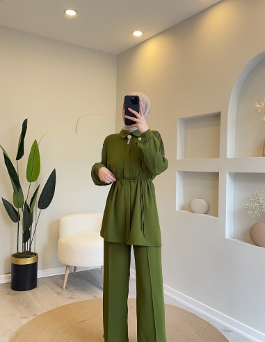 1976 taş işlemli pantolon takım yağ...