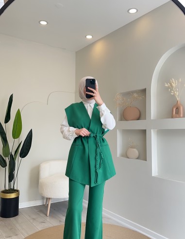 Hy2324 örgü kemer takım Benetton