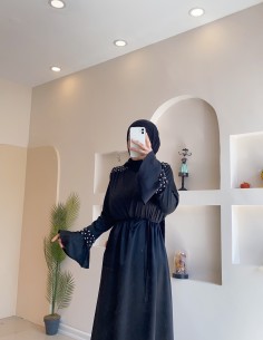 61131 Inci Detaylı Elbise...