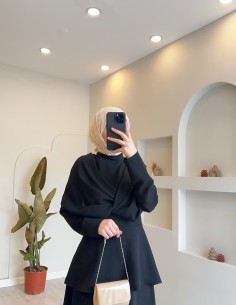 3329 etek takım siyah