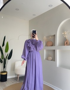 2110 kardelen elbise lila