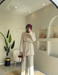 PR649 incili blazer takım taş 2