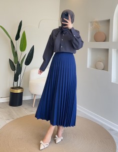 Hy24834 Fular Yaka Gömlek... 2