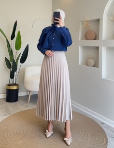 Hy24834 Fular Yaka Gömlek... 2