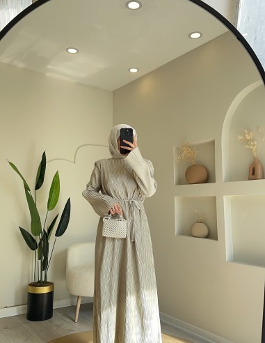 24059 Tasarım Elbise Taş