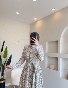 026 Pamuklu desenli elbise...