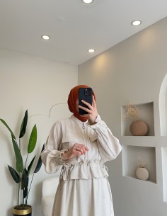 2767 Cepli Keten Etek Takım...