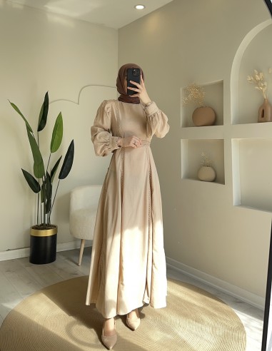 Hy24842 Antikop Kloş Pamuklu Elbise...