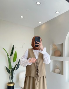 1530 liyessa etek takım haki