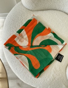 Moda Kaşmir Dalga Desen...