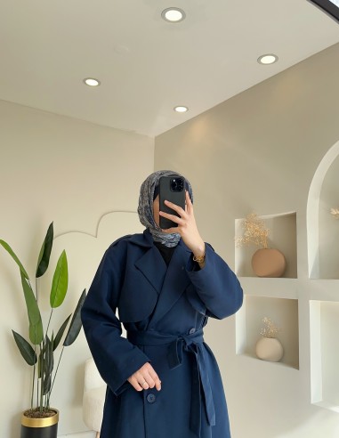 2880 trençkot lacivert