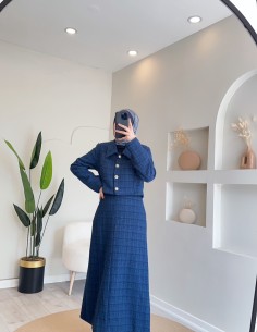 2884 ceketli Tüvit Takım -...