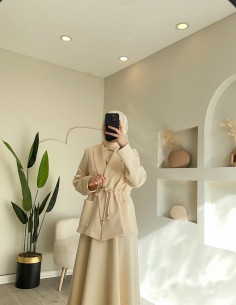 2243 Scuba takım - Krem