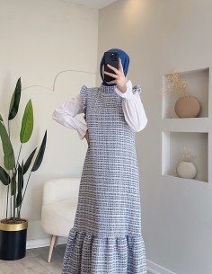 61092 fırfır detaylı tüvit...
