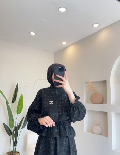 R692 Büzgü detaylı etek... 2