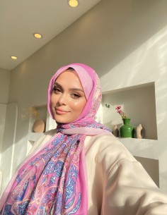 73 hermes desen pamuk şal...