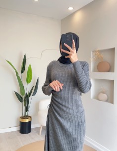 24870 büzgü detaylı triko... 2