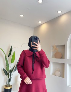 9164 bebe yaka etekli takım... 2