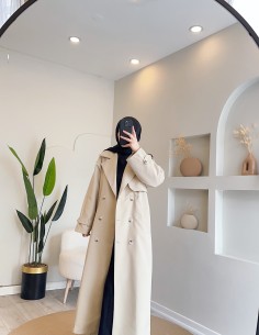 2924 tam boy trenç - taş