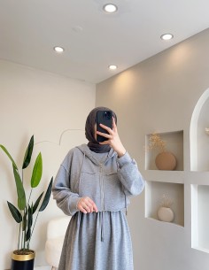 MK-02095 3 iplik sweat spor...