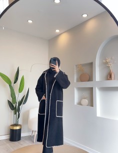 2908 yünlü kap siyah