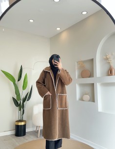 2908 yünlü kap  kahve