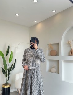 KB3086 püsküllü etekli... 2