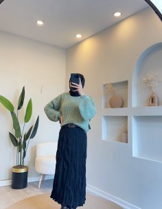 3434 bürümcük etek - siyah