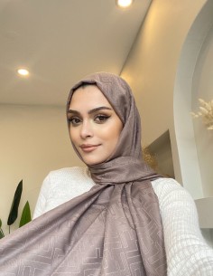 901 F desen ipek/pamuk şal...