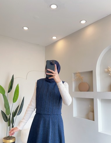 2938 tüvit süveter takım - lacivert