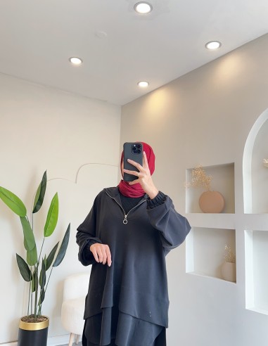 5255 spor takım - siyah