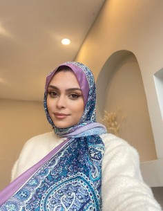 25 etamin desen ipek şal -...