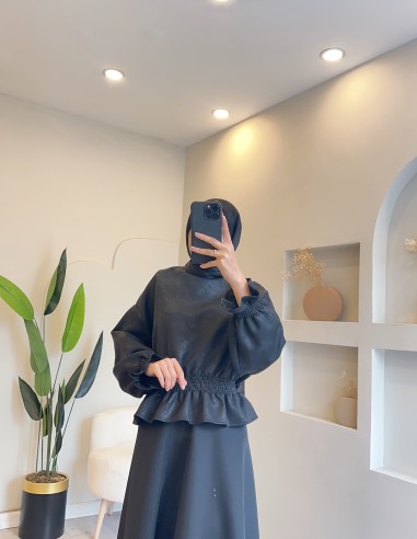 0701 scuba etekli takım - Siyah