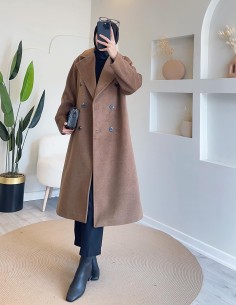 VP-109 tay tüyü kaşe kaban...