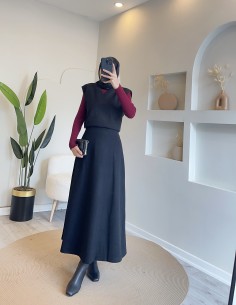 2941 süveter takım - siyah