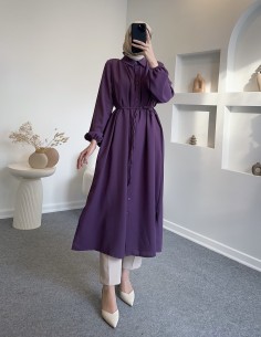 8788 kuşaklı afra tunik -...