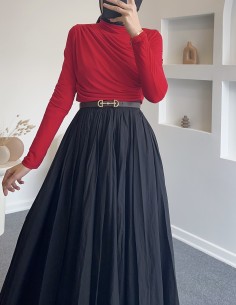 Zara candy bluz - kırmızı 2