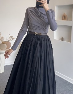 Zara candy bluz - gri