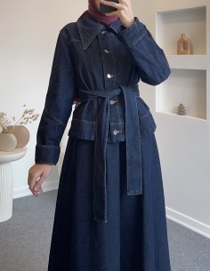 9009 valencıa kot etekli... 2