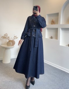 9009 valencıa kot etekli...