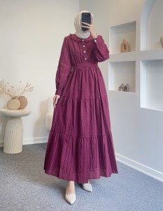 2458 papatya Brode elbise -...