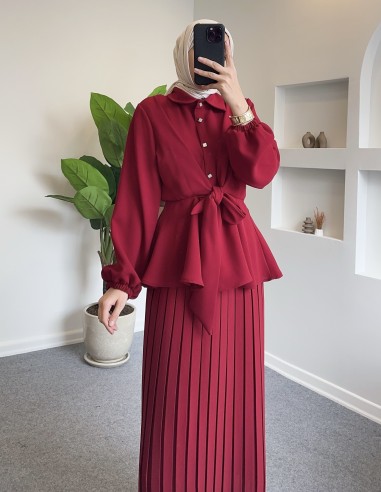 2460 rümeysa ikili takım - Bordo