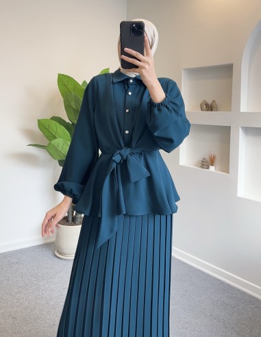 2460 rümeysa ikili takım - Petrol mavi