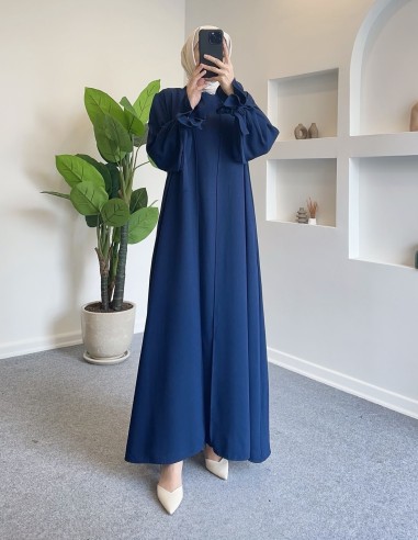 9181 kolları kemer kimono takım-...