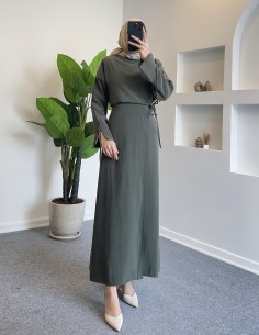 8363 Coll Etekli Takım - yeşil