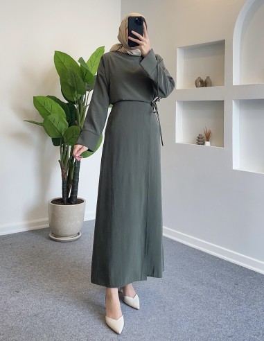 8363 Coll Etekli Takım - yeşil