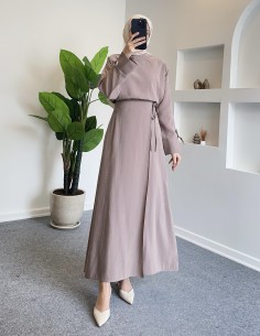 8363 Coll Etekli Takım - vizon