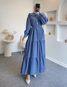 2458 bebe yaka düğmeli...